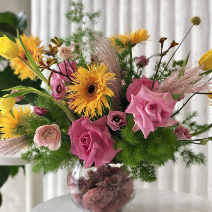 Flowery bowl